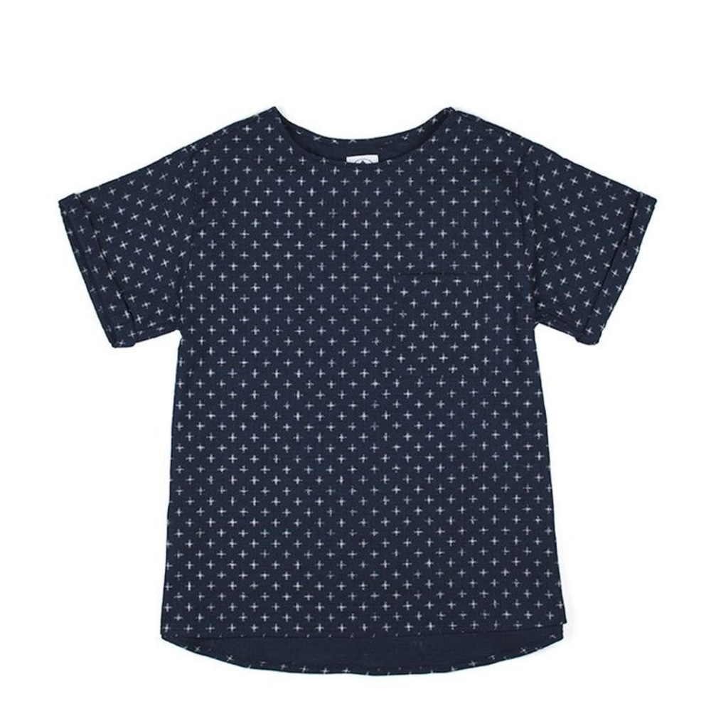 Tradlands Macba blouse, indigo, size S, UEC